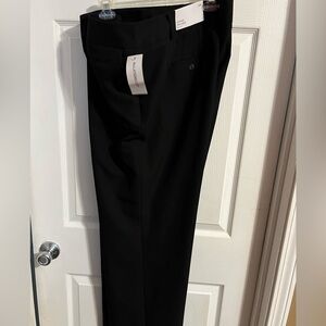 Ladies plus size black slacks.